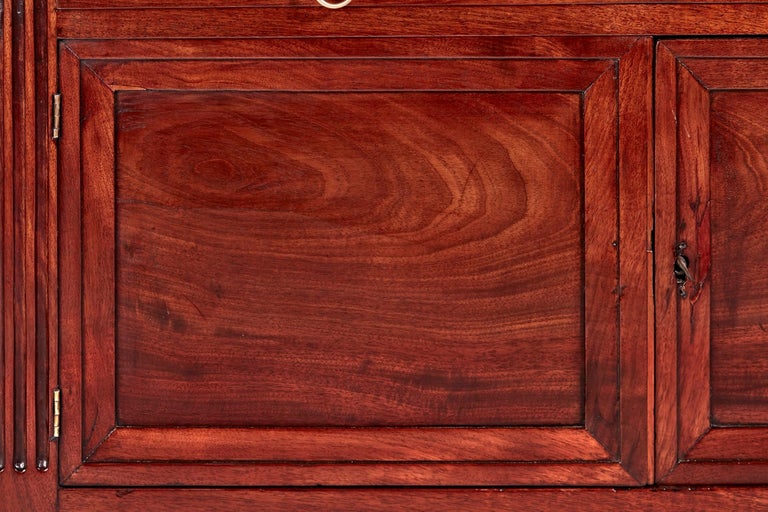 Quality Antique French Mahogany Fold Down Desk For Sale at 1stDibs