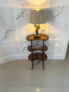 Quality Antique French Marquetry Étagère
