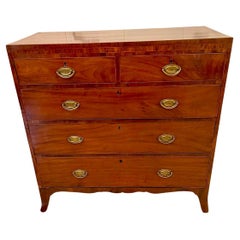 Quality Antique George III Mahogany Chest of Drawers