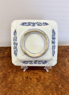 Quality Antique Hand Painted Japanese Large Imari square Plate