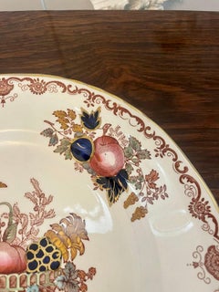 Quality Antique Hand Painted Masons Ironstone Plate