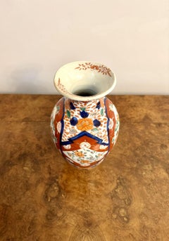 Vaso imari giapponese antico di qualità