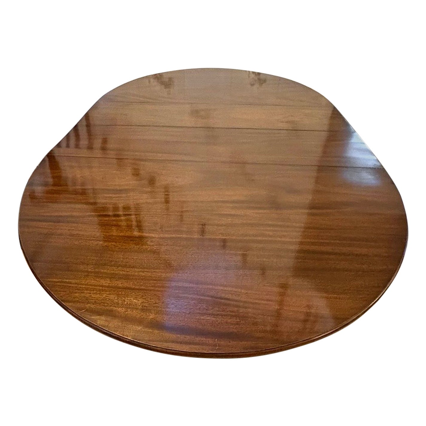 Quality Antique Mahogany Extending 10 Seater Dining Table