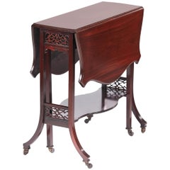 Antiker Sutherland-Tisch aus Mahagoniholz