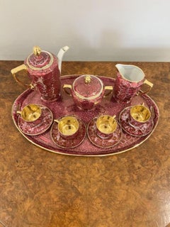 Quality Antique Porcelain Coffee Set