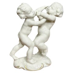 Grupo de porcelana antigua de calidad de Karl Tutter