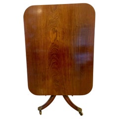 Quality Antique Regency Mahogany Breakfast Table