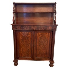 Quality antique Regency mahogany chiffonier