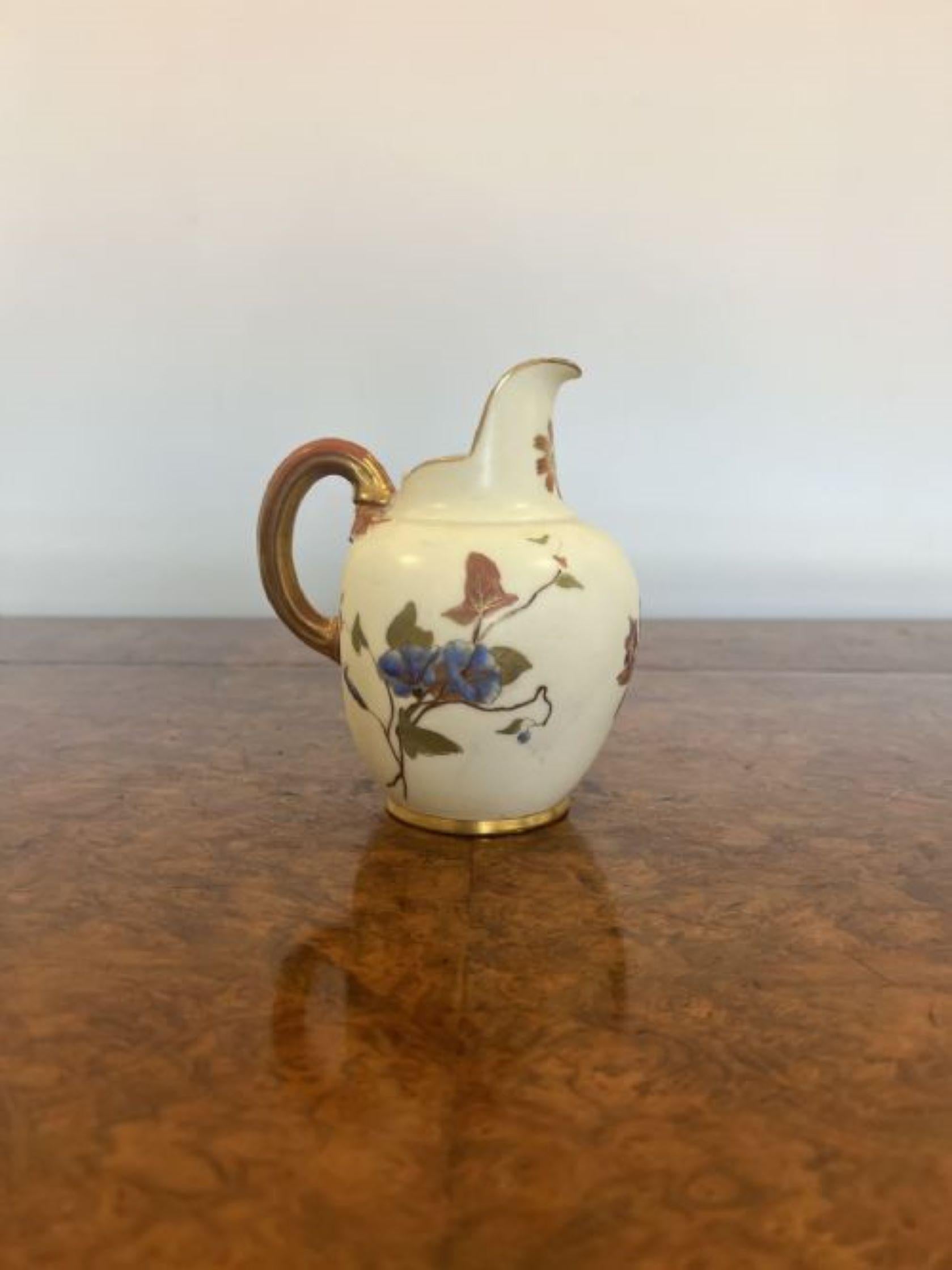 Quality antique Royal Worcester jug In Good Condition For Sale In Ipswich, GB