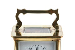 Quality Antique Victorian Brass Carriage Clock