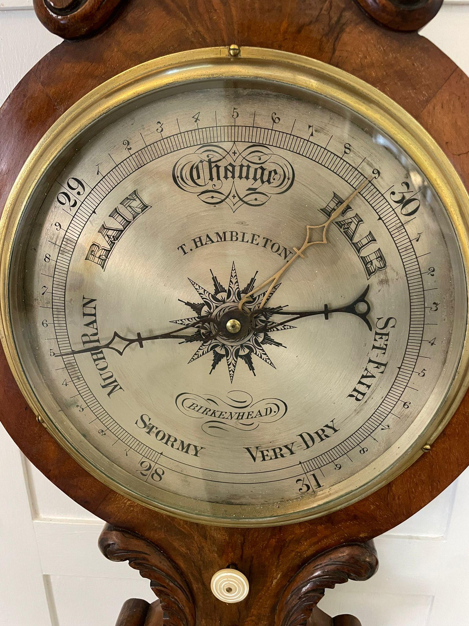 reglage baromètre ancien