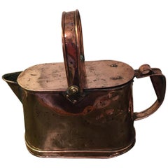 Quality Antique Victorian Copper Watering Can