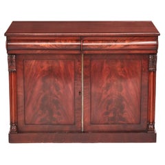 Quality Antique Victorian Figured Mahogany Chiffonier
