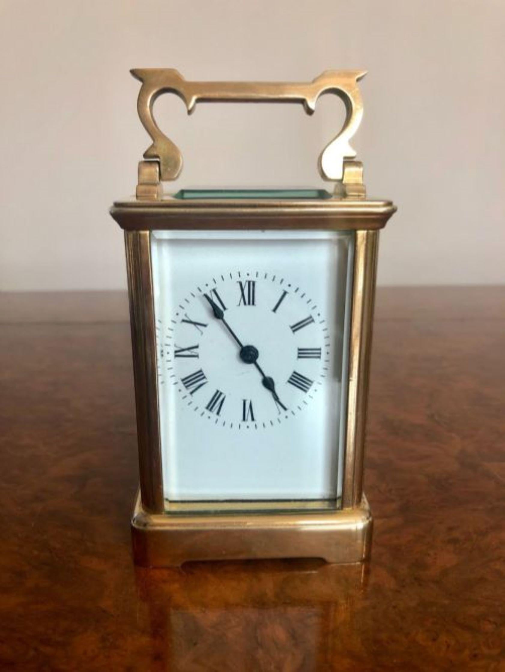 victorian carriage clock