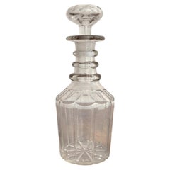 Quality antique Victorian glass decanter