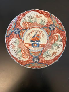 Quality Antique Victorian Japanese Imari Plate