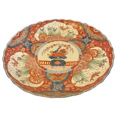 Antiker viktorianischer japanischer Imari-Teller in Qualität
