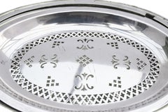 Quality Antique Victorian Silver Plated Revolving Warming Dish
