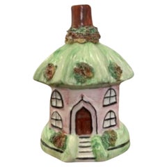 Quality antique Victorian Staffordshire cottage