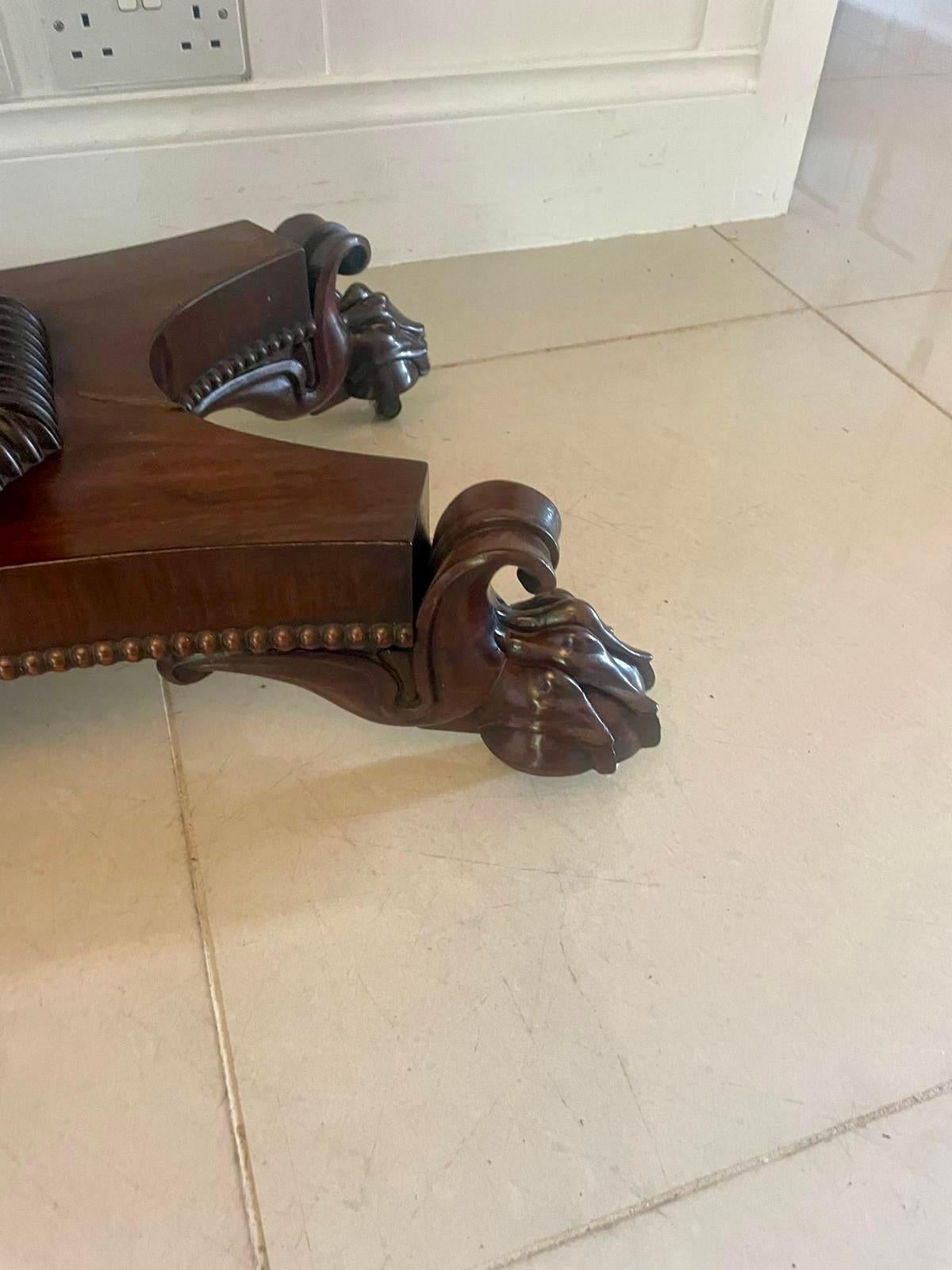 Antico tavolo da gioco in legno di palissandro di qualità William IV In condizioni buone in vendita a Suffolk, GB