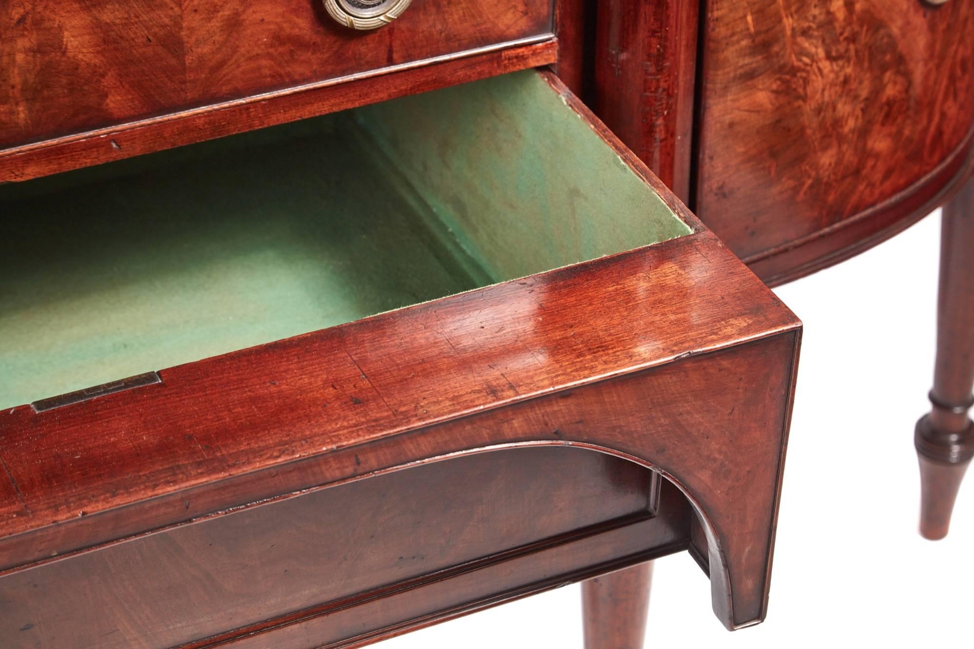 mahogany sideboard antique