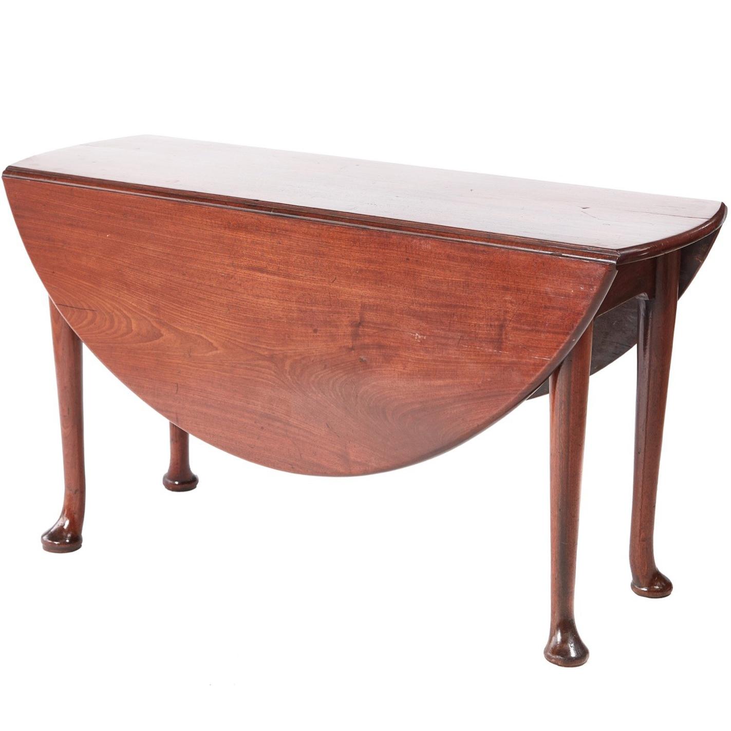 Quality George III Mahogany Dining Table For Sale