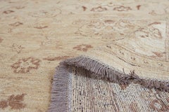 Handwoven Agra-Inspired Rug, 100% Wool, Contemporary Design, Pakistan