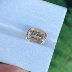 5.75 Carat Natural Loose Quality Imperial Topaz Cushion Cut Pakistani Gemstone