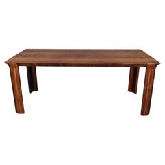 Quality Italian Rosewood Mid Century Modern Dining Table Style of Ico Paris