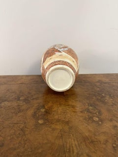 Quality large antique Japanese Satsuma vase