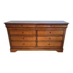 Retro Quality Large Multi Drawer Cherry Chest of Drawers Dresser