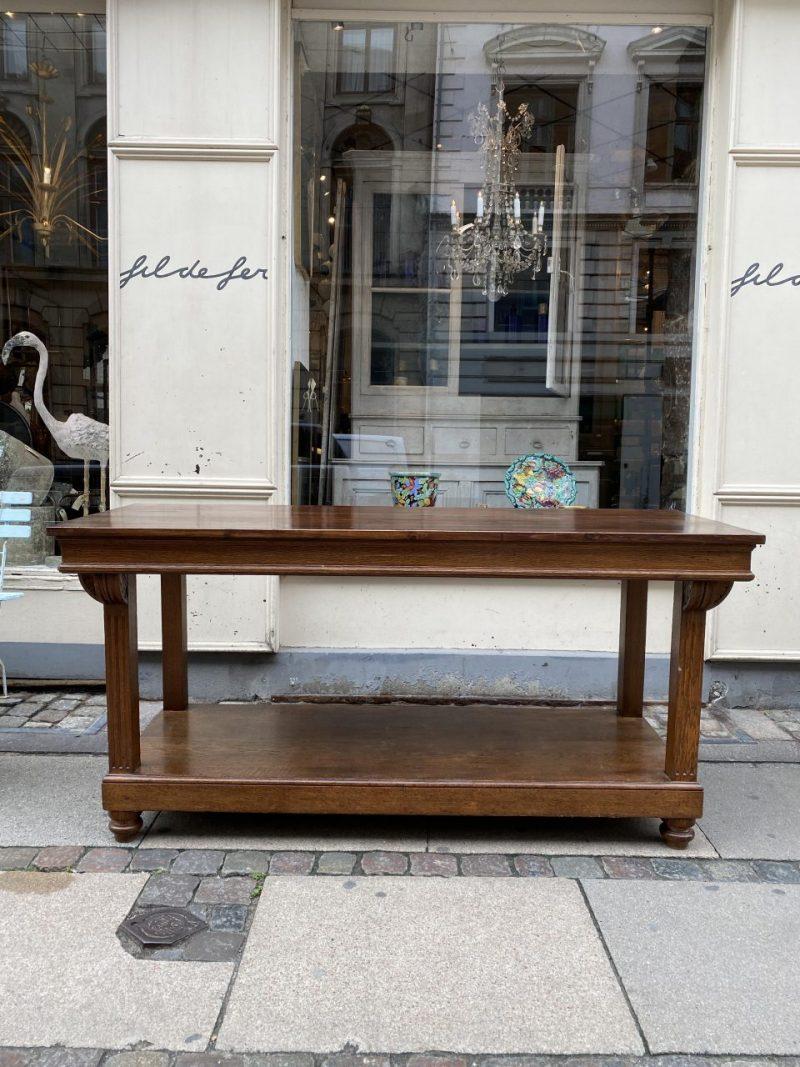 Quality Oak Counter / Console Table, France In Good Condition In Copenhagen K, DK