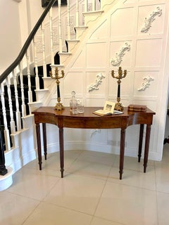 Quality Pair of Antique Regency Ornate Ormolu Four Arm Candelabra