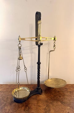 Quality pair of antique Victorian balance scales