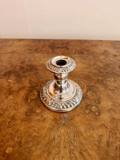 Paire de chandeliers miniatures victoriens de qualité