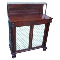 Quality Regency Mahogany Chiffioneer Cabinet Sideboard