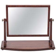 Quality Regency Mahogany Swing Mirror
