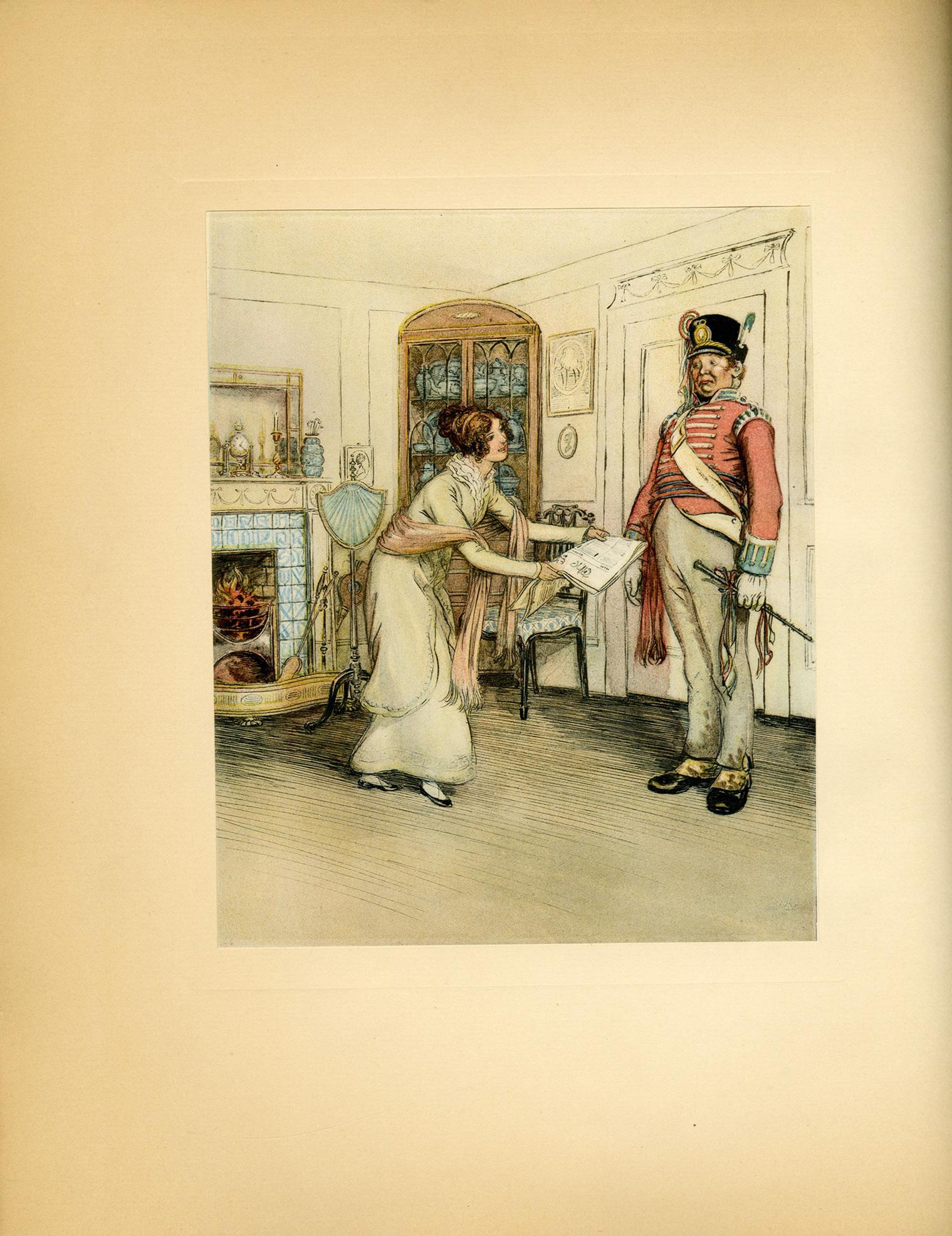 Quality Street von J. M. Barri - ERSTE AUSGABE, DELUXE, illustriert von Hugh Thompson im Zustand „Hervorragend“ im Angebot in Middletown, NY