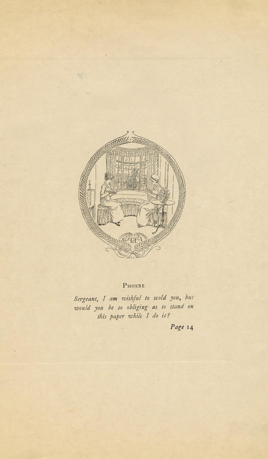 Quality Street von J. M. Barri - ERSTE AUSGABE, DELUXE, illustriert von Hugh Thompson (20. Jahrhundert) im Angebot