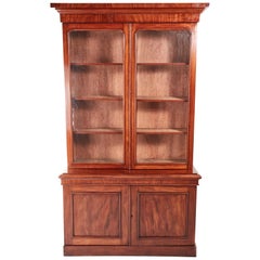 Quality Victorian Mahogany Bookcase