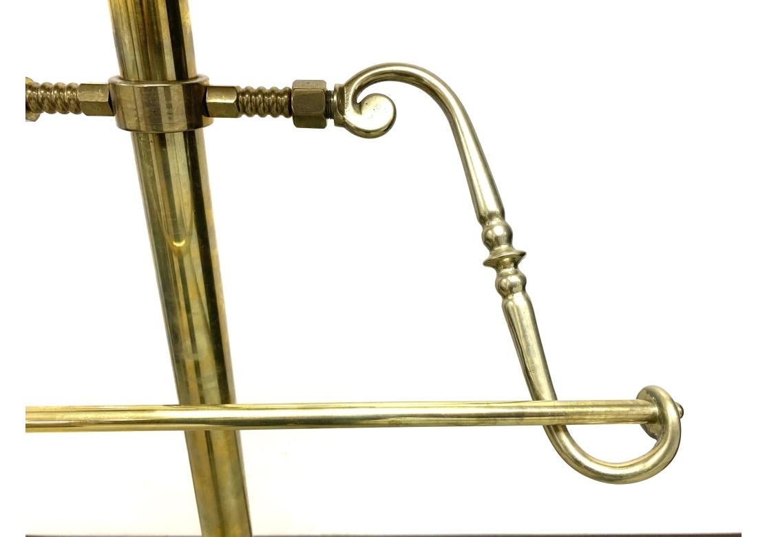 Sconosciuto Quality Vintage Brass Valet in vendita