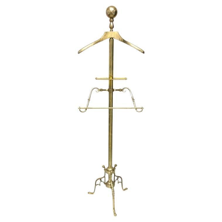 Quality Vintage Brass Valet