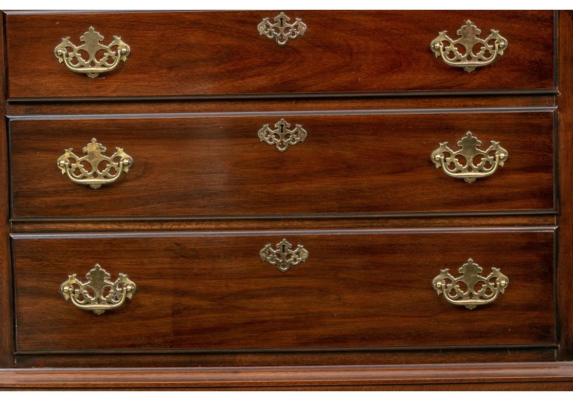 Quality Vintage Drexel Mahogany Chest On Chest  For Sale 1