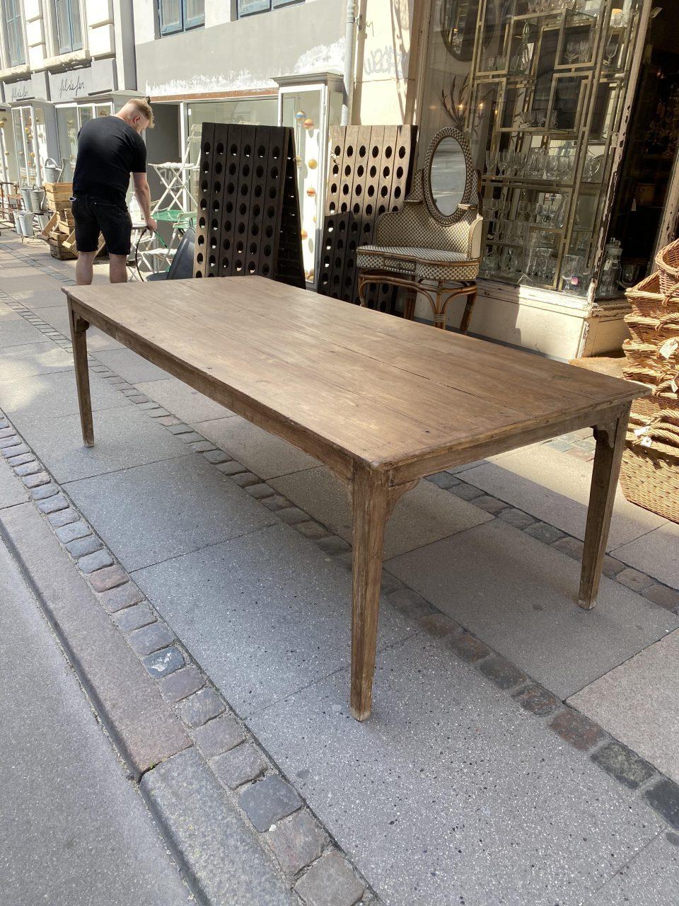 Quality Vintage French Long Table In Good Condition In Copenhagen K, DK