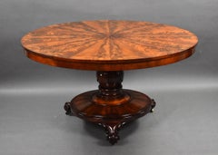 Quality William IV Mahogany Circular Breakfast Table