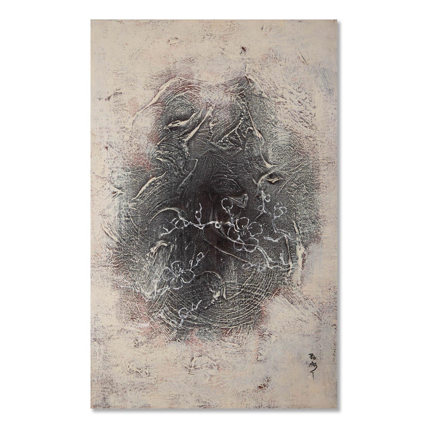  Titolo: Vivi fino alla morte 1
 Medium: Olio su tela
 Dimensioni: 23 x 15 pollici
 Cornice: Possibilità di incorniciatura!
 Condizioni: Il dipinto appare in ottime condizioni.
 
 Anno: 2000 circa
 Artista: Quan Sun
 Firma: Firmato
 Posizione della