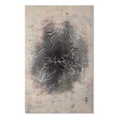 Quan Sun, huile sur toile abstraite originale « Live To Death 1 »