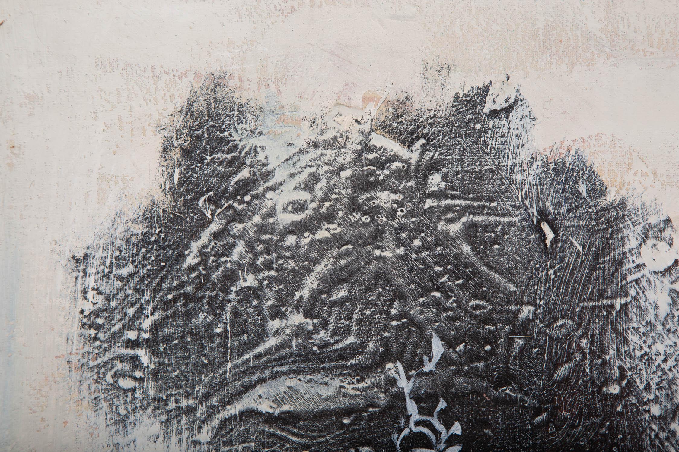 Quan Sun Pittura ad olio astratta originale 