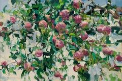 "Apple Tree" (2024) By Quang Ho, Original Oil Landscape Painting