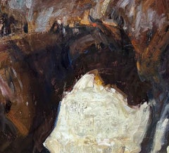 "Every Which Way" (2024) di Quang Ho, dipinto originale di paesaggio a olio